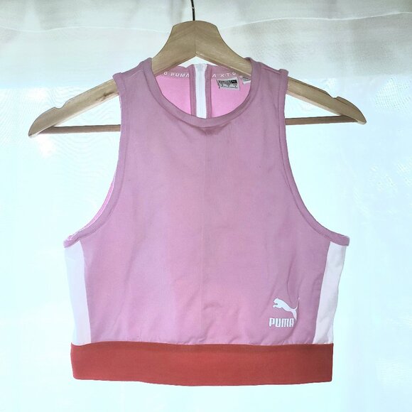 Puma Tops - PUMA XTG Pink Crop Top